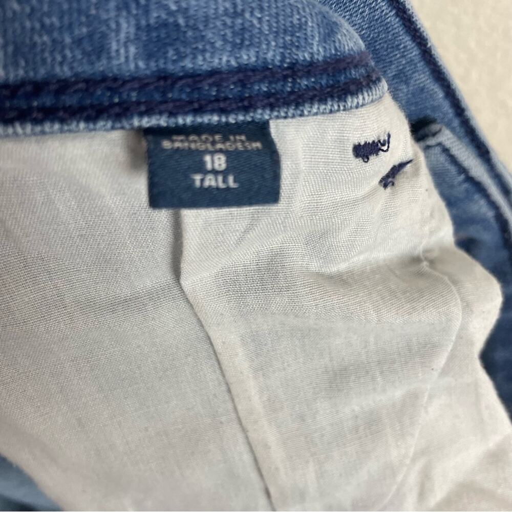 J Jill Blue Denim High Rise Cropped Jeans 18 Tall - Picture 11 of 11